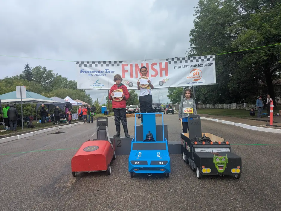St Albert Soap Box Derby Fastest Racers 2025