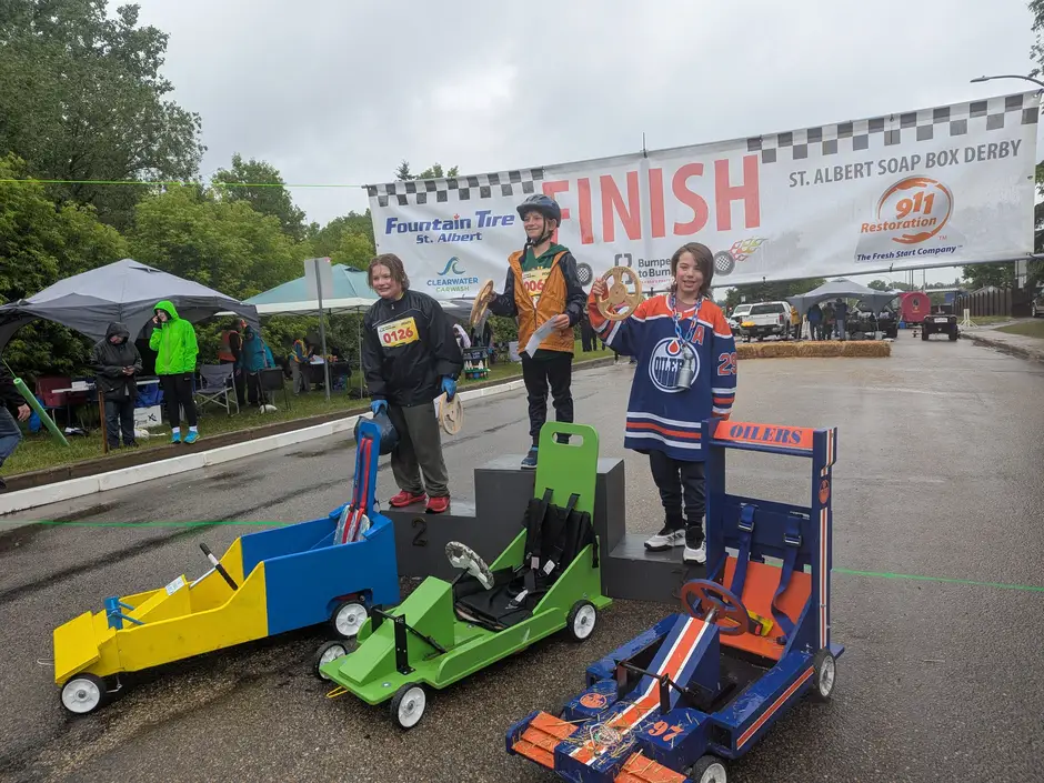 St Albert Soap Box Derby Fastest Racers 2025